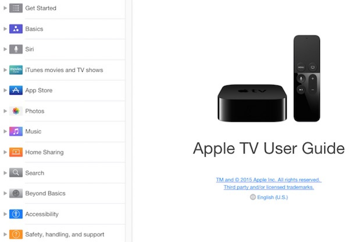 Apple Tv User Manual Download